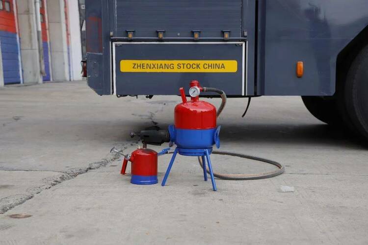 強！雙鴨山支隊自製研發消防車管路蒸汽解凍裝置