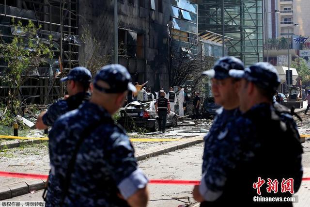 黎巴嫩布洛姆银行总部大楼发生爆炸