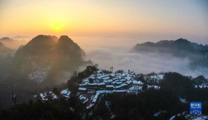 호남 화원의 아름다운 일출_fororder_1