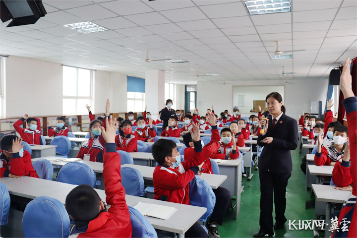 邯鄲峰峰礦區：普法知識競賽進校園