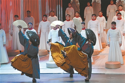 （文体图文）原创歌剧《鉴真东渡》首次在南京演出
