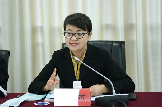 昆明市官渡区委副书记,区长周燕发言 供图 官渡区委宣传部随后,周燕