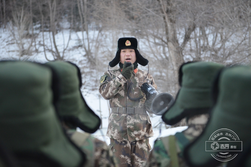 【图说吉林】【社会民生（标题）】吉林边防官兵拉开冬季实战化训练战幕