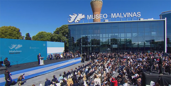 Ika-40 anibersaryo ng digmaan sa pagitan ng Argentina at Britanya, ginunita_fororder_20220403Argentina1650