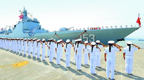 中國海軍出發參加環太軍演 兵力僅次美加