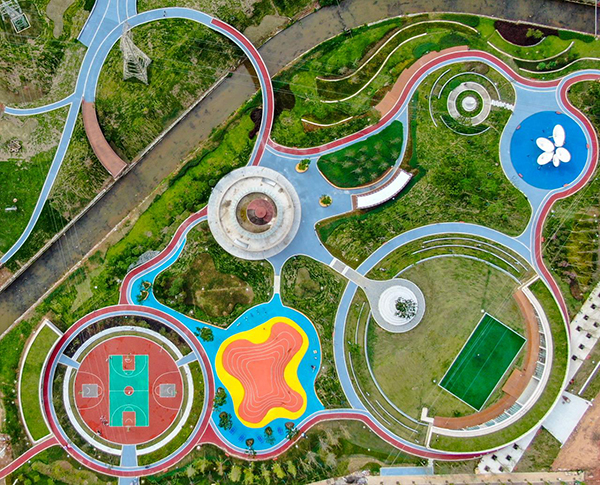 成都青白江：发挥公园城市示范区建设作用 助力实现“双碳”目标_fororder_青白江城市公园-供图-成都青白江区委宣传部