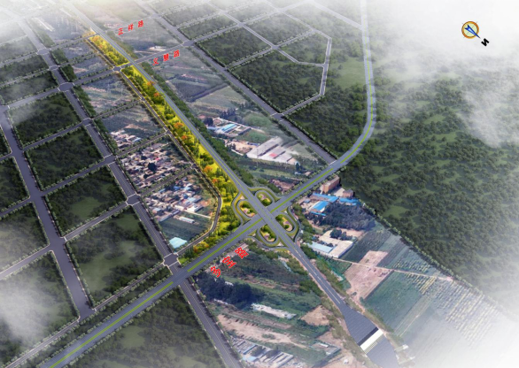 复兴大街市政化改造工程交通设计方案与效果展示