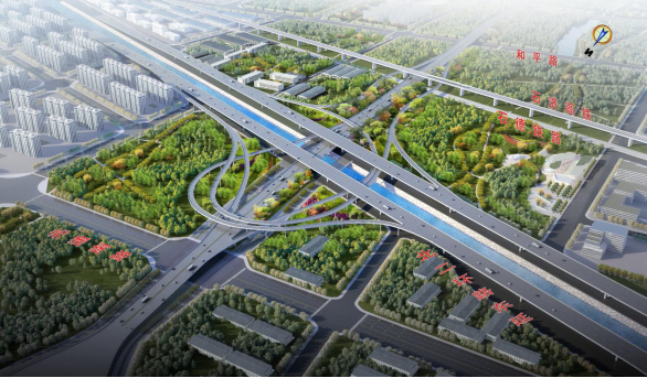 复兴大街市政化改造工程交通设计方案与效果展示