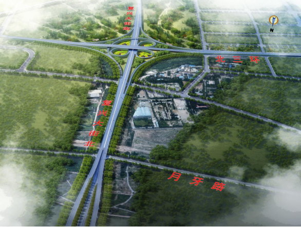 复兴大街市政化改造工程交通设计方案与效果展示