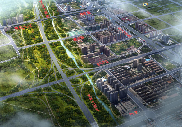 复兴大街市政化改造工程交通设计方案与效果展示