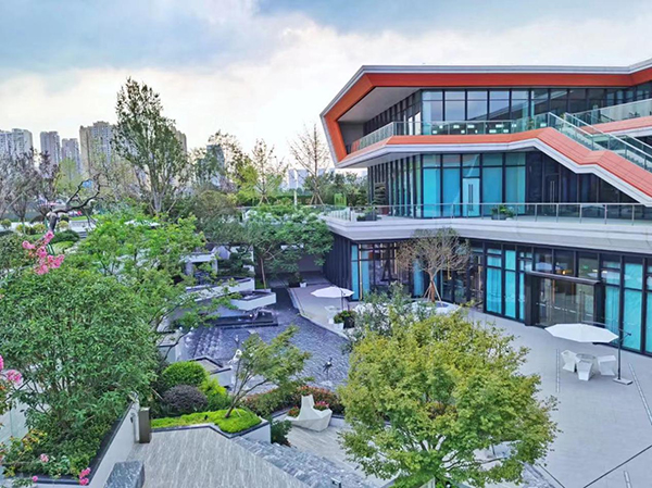 成都地铁——公园城市的强力“助攻”_fororder_陆肖TOD项目实景图-供图-成都轨道集团