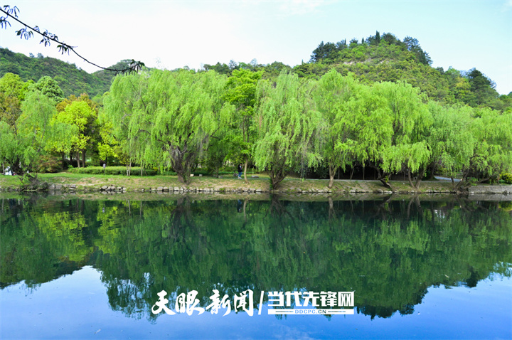 （中首）贵阳花溪十里河滩：人间最美四月天 踏青游玩正当时