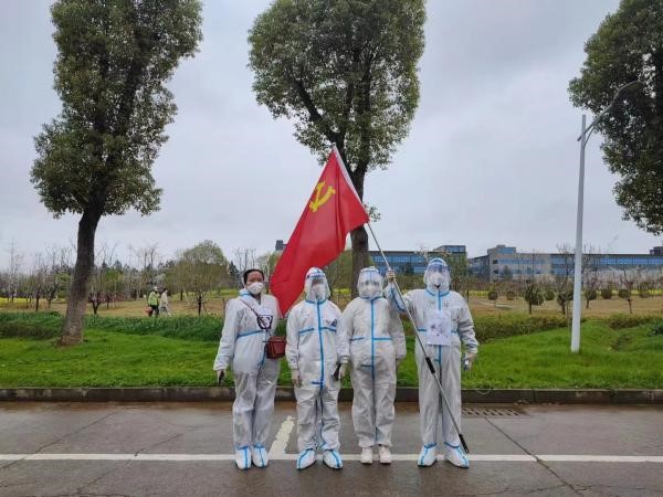 江西财经大学：教工党员疫情防控勇担当 青春热血点亮“江财红”_fororder_2