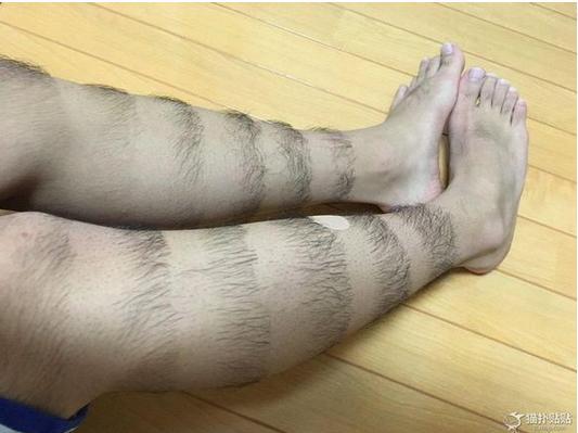 男生前卫腿毛爆红网友大呼好可爱胡歌快来看