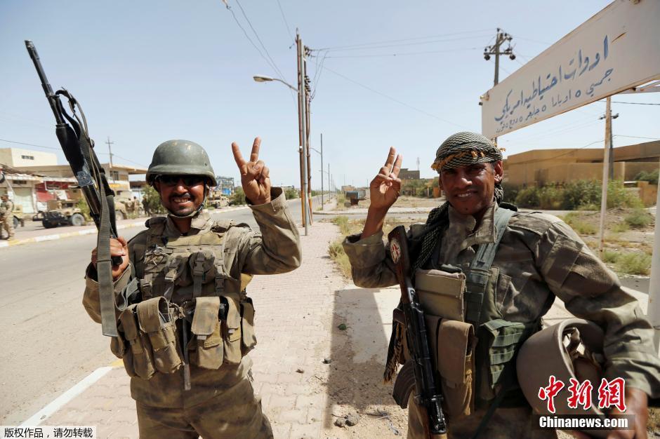 伊拉克总理宣布政府军收复费卢杰