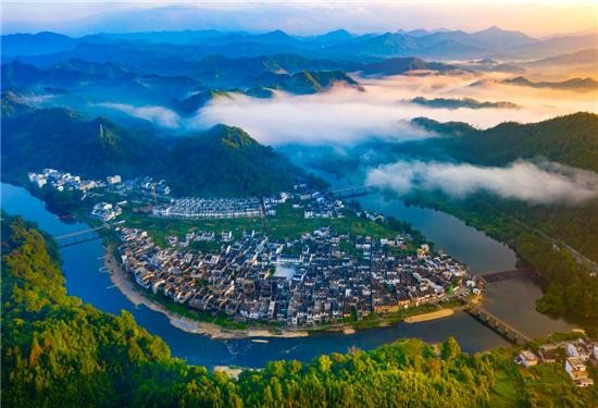 水墨江南 只此青绿 美丽乡村婺源