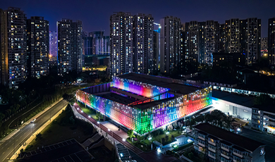Chengdu Universiade Shooting Venue Lights up_fororder_rBABC2JEB4yAKBoRAAAAAAAAAAA954.600x337
