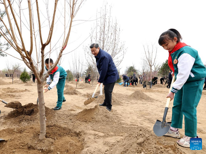 Pagpapasulong sa ecological advancement, ipinanawagan ni Pangulong Xi Jinping_fororder_20220331XiJinping1