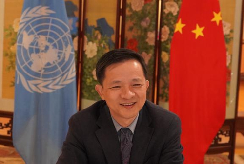 Mjumbe wa China atoa wito wa kuzingatia maendeleo_fororder_戴兵