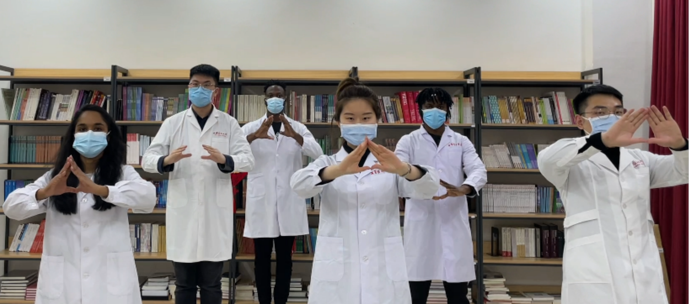 战“疫”有我 中国医科大学留学生志愿者在行动