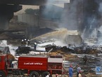 埃及开罗附近一输油管道发生原油泄漏引发火灾致17人受伤