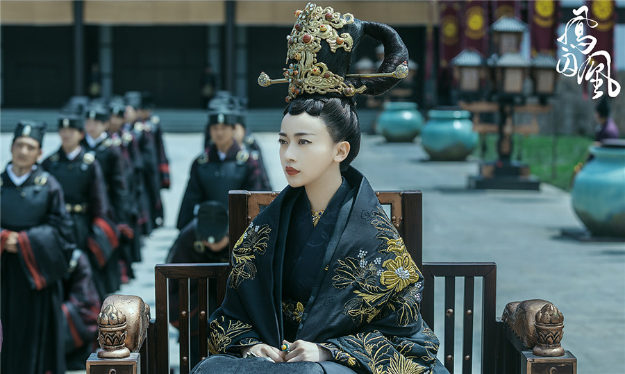 图片默认标题_fororder_《凤囚凰》吴谨言饰冯太后