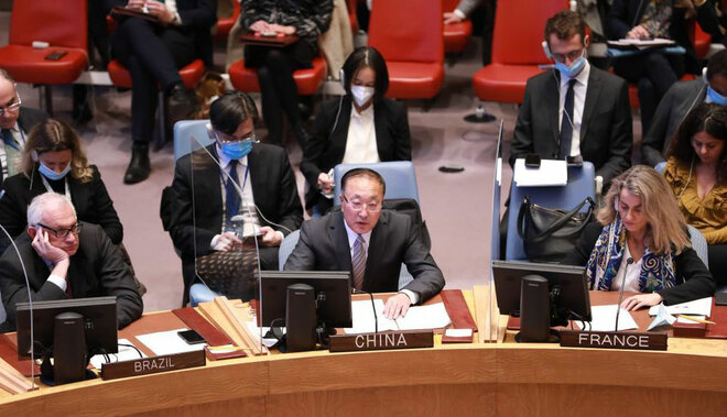 Tsina, nanawagan para sa dagliang tigil-putukan sa Ukraine_fororder_20220406ZhangJun