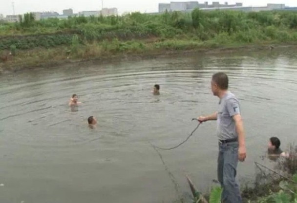 男子为测试狗能否游泳 自己滑入水中溺亡