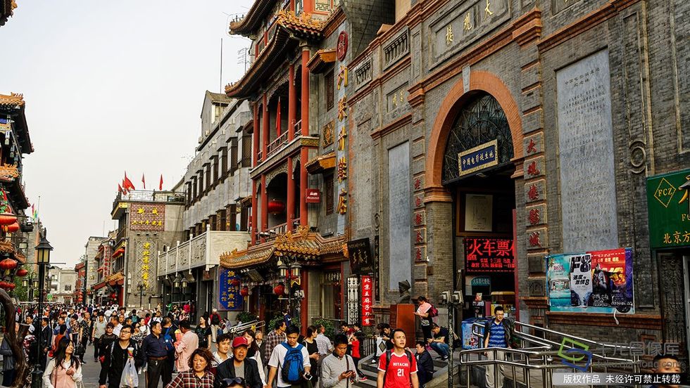 北京大栅栏将完善慢行系统