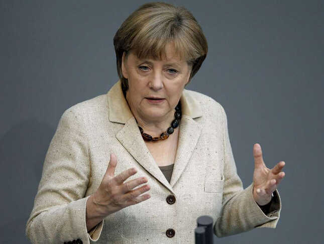 默克爾稱德國將提高國防預算以面對外部威脅