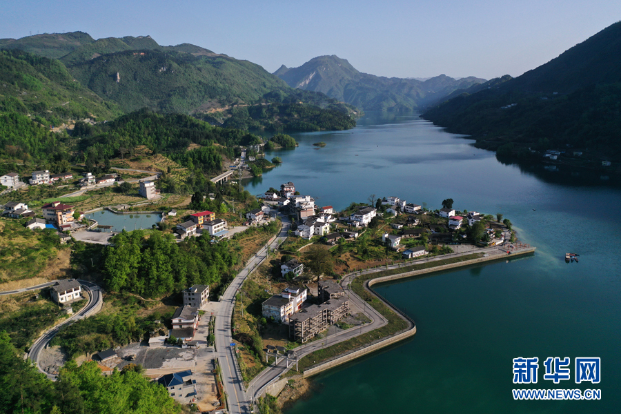 【城市遠洋帶圖】重慶彭水：春染“夢裏水鄉”周家寨