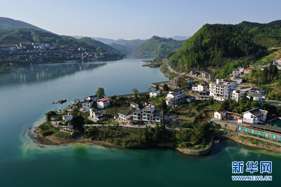 【城市遠洋帶圖】重慶彭水：春染“夢裏水鄉”周家寨