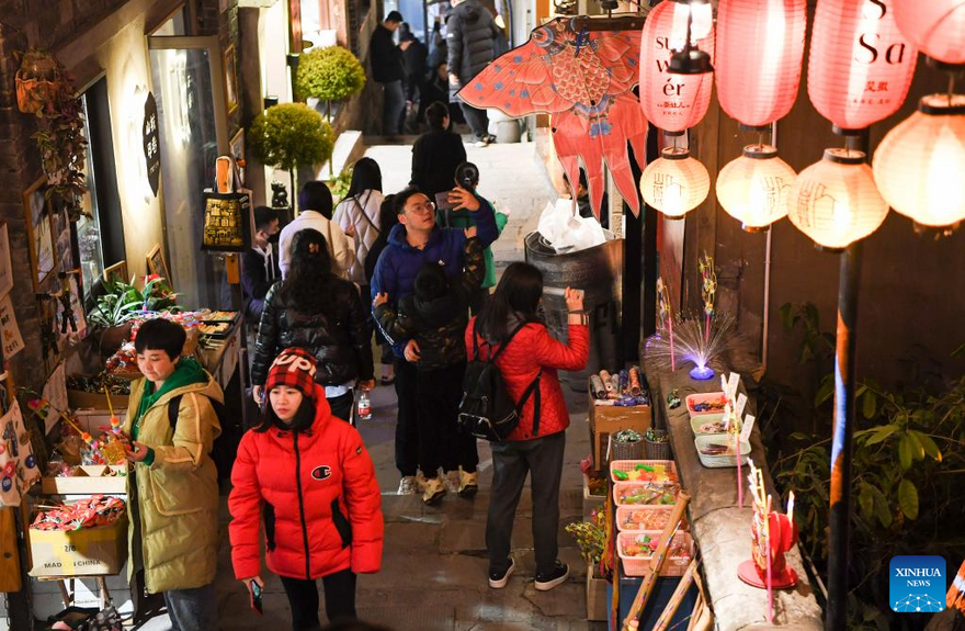 Shancheng Alley in Chongqing Full of New Vitality after Renovation