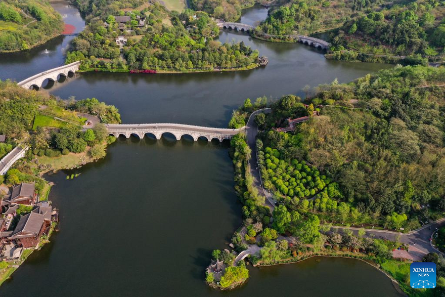 In pics: Garden Expo Park in Chongqing