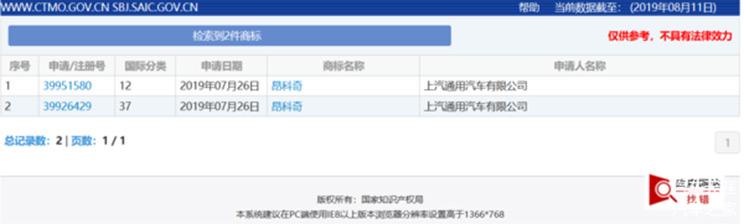 汽車頻道【8月15日】【首頁汽車資訊列表+要聞列表】或2020年7月投産 別克將推全新SUV車型