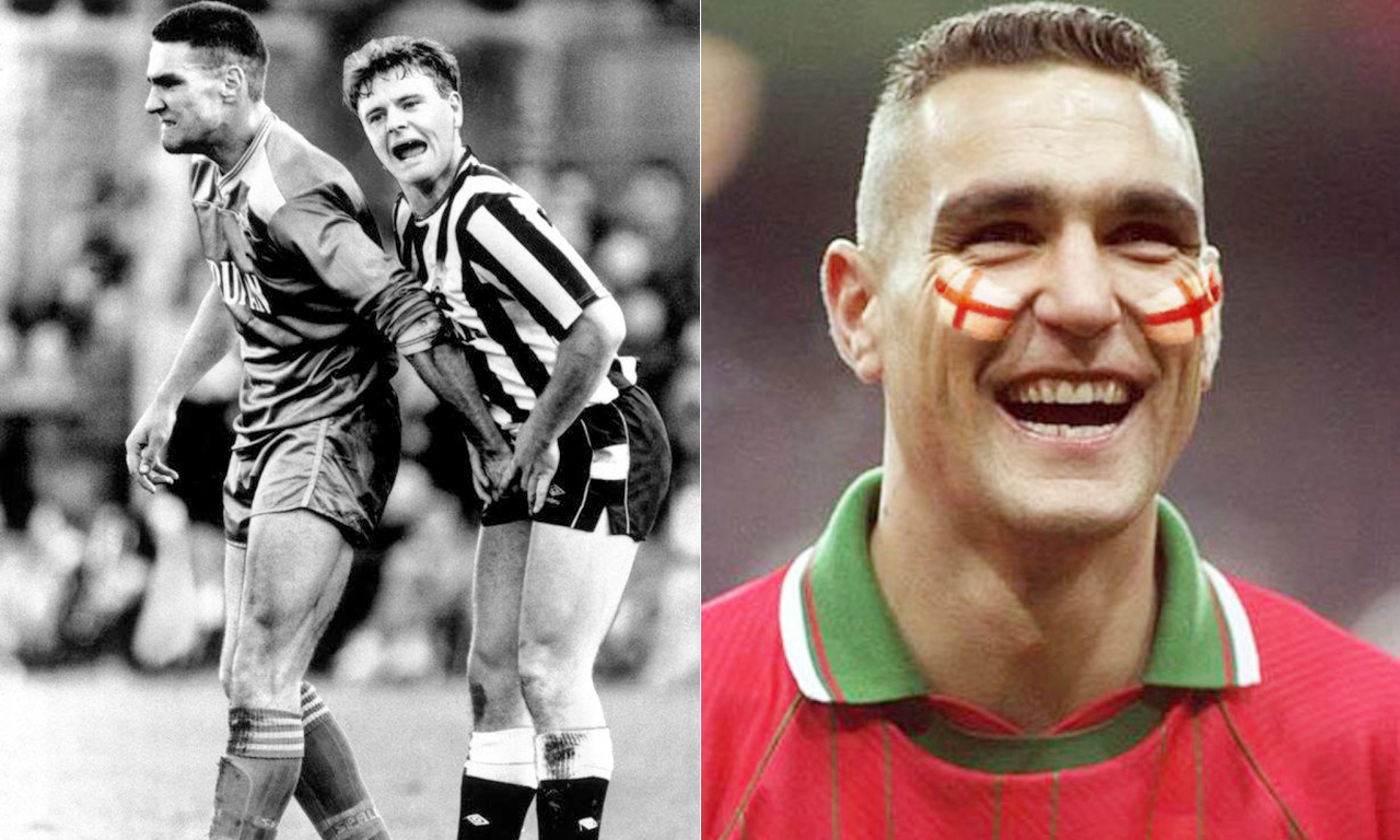 揭足坛恶霸:曾捏爆加斯科因 开场3秒就吃牌