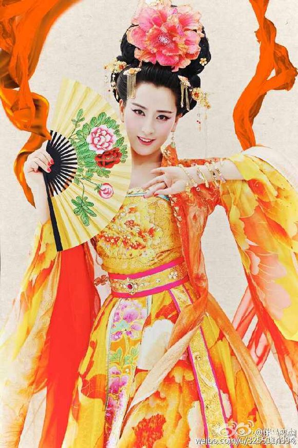 以舞倾城的古装女星