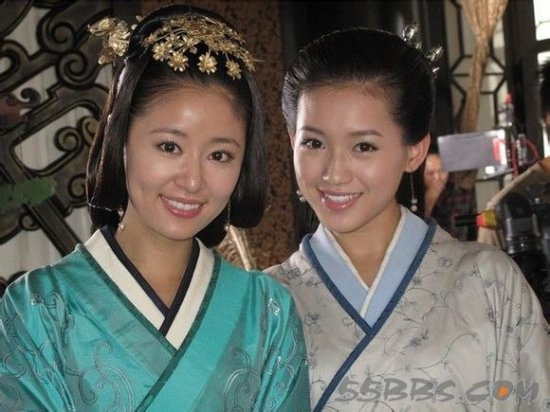 盘点古装美女合照 杨幂气场完爆袁姗姗赵丽颖