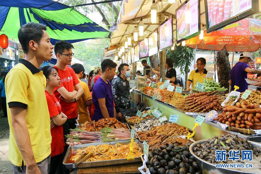 越南胡志明市举办国际美食节