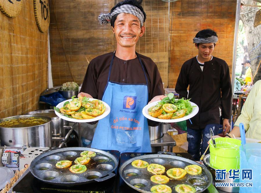 越南胡志明市举办国际美食节