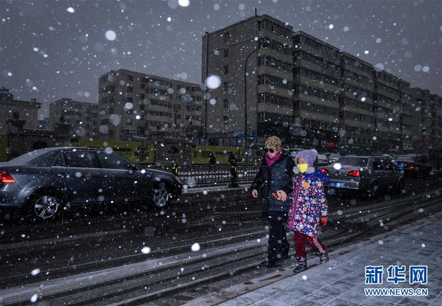 【图说吉林】【社会民生（图）】吉林降雪