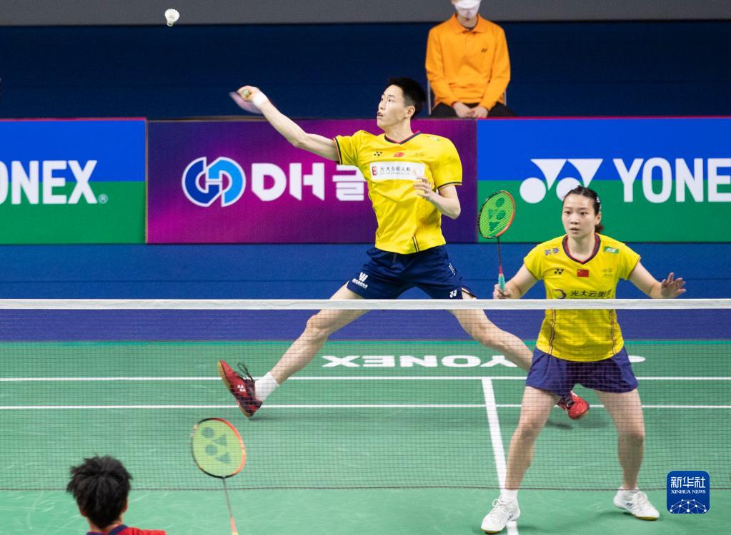羽毛球韩国大师赛：王懿律/黄东萍夺得混双冠军