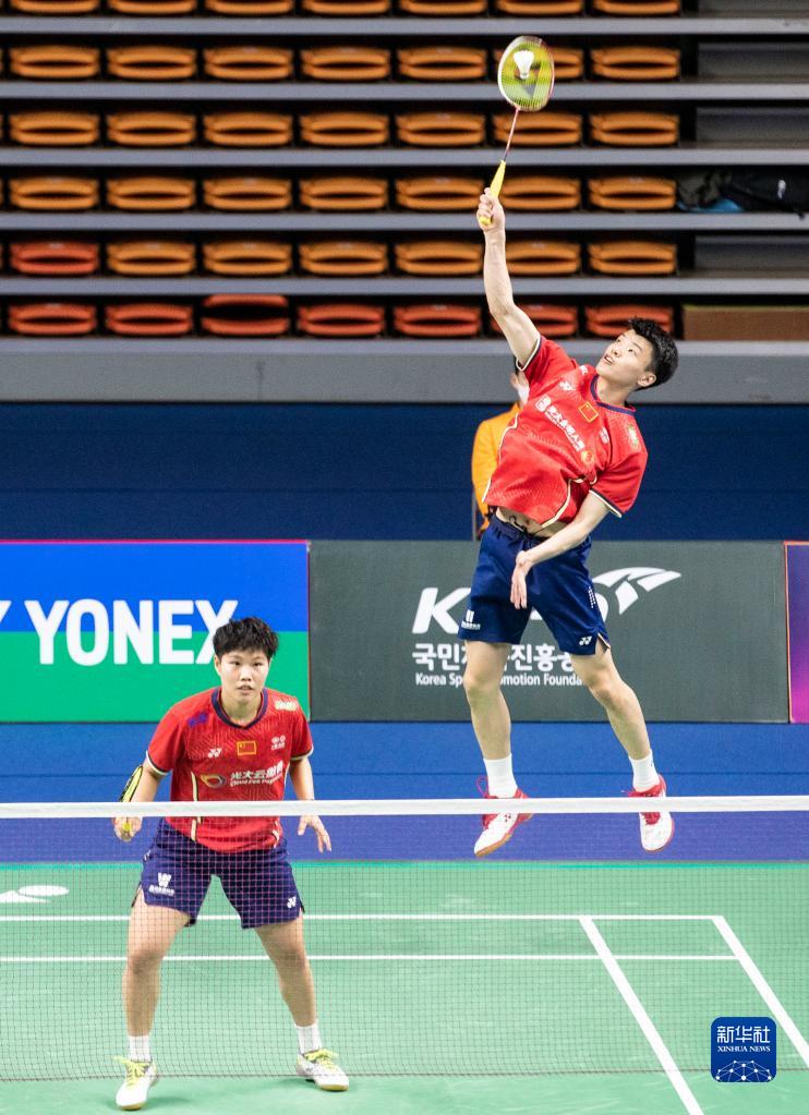 羽毛球韩国大师赛：王懿律/黄东萍夺得混双冠军