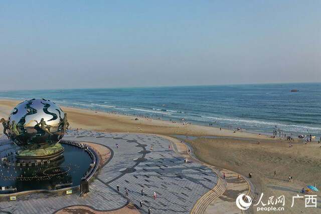 广西北海市投资25亿元对银滩景区进行改造