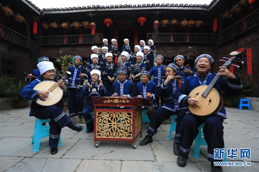 貴州惠水：傳統民歌引客來