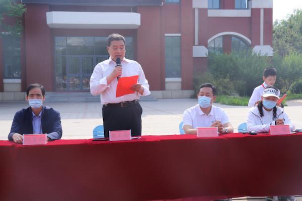 东营市广饶县兴安小学第三届春季田径运动会开幕