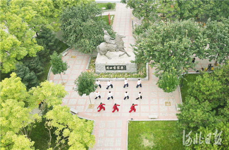 河北隆尧：小游园彰显“大民生”