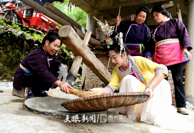 黔东南从江：侗族同胞“云上”欢度谷雨节