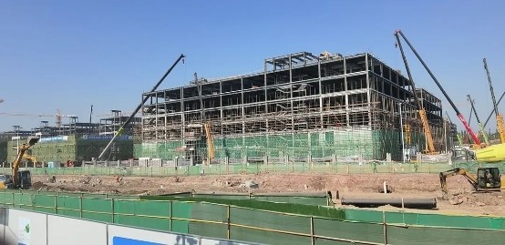 浙江明康工程咨询公司杭州钱塘健康驿站攻克多项工程节点