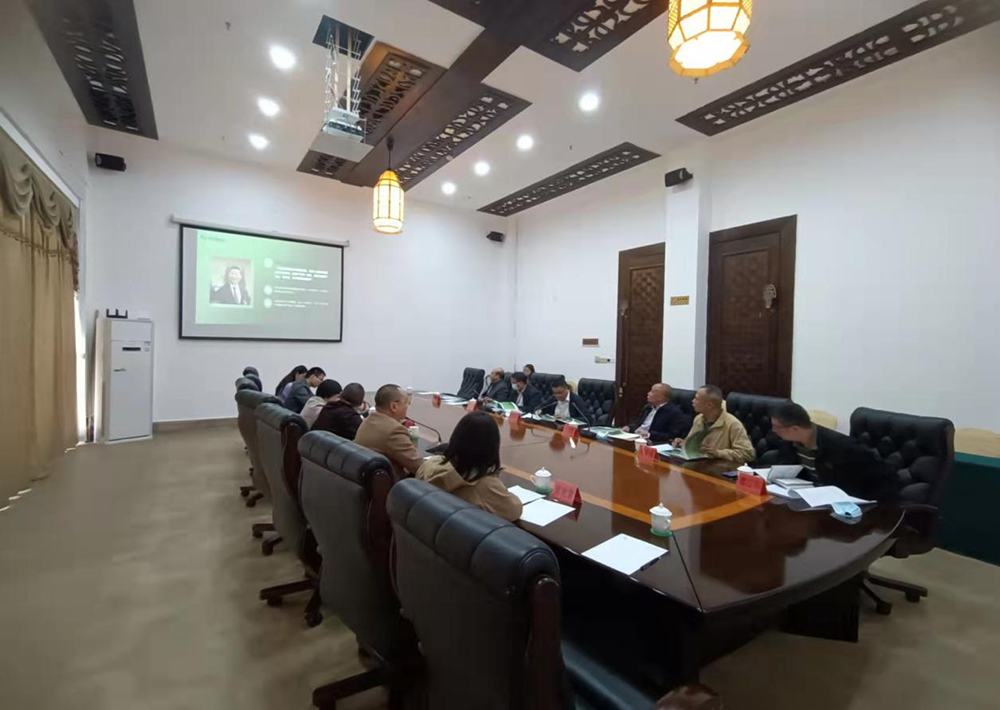 调研前,云浮市政协副主席徐树新主持召开座谈会,并对调研组到来表示